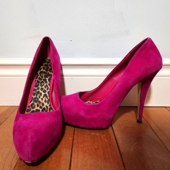 Hot Pink Size 10 Aldo shoes - Picture 1 of 4